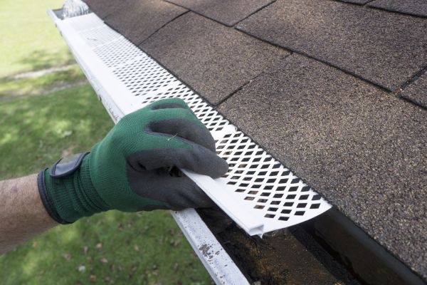 Gutter Filter Installation in Denver